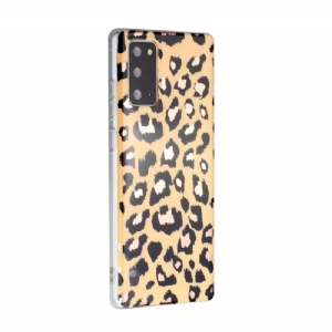 Hülle Für Samsung Galaxy Note 20 Flexibler Leopard