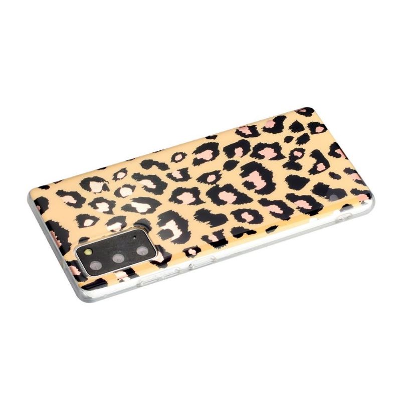 Hülle Für Samsung Galaxy Note 20 Flexibler Leopard