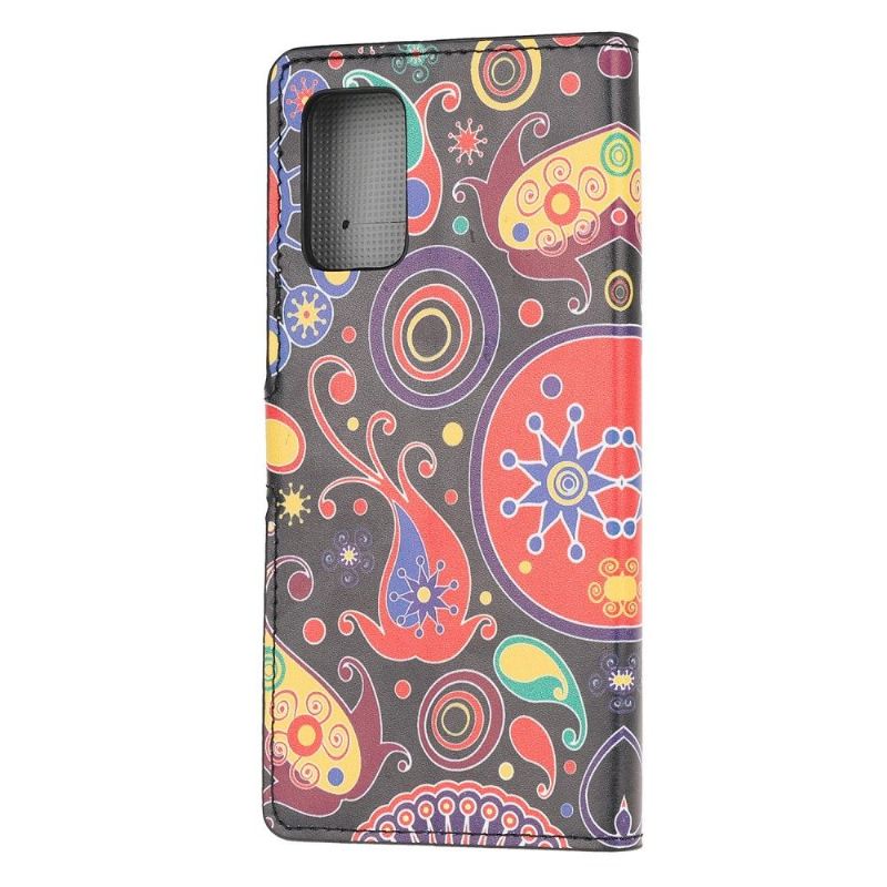 Lederhüllen Für Samsung Galaxy Note 20 Buntes Paisley