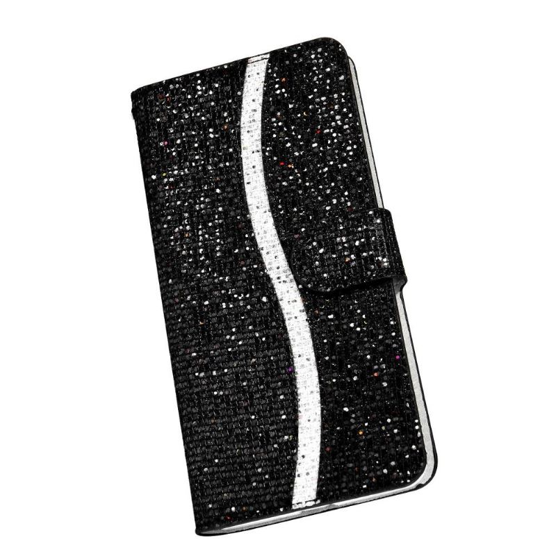 Lederhüllen Für Samsung Galaxy Note 20 Glitter-kartenhalter