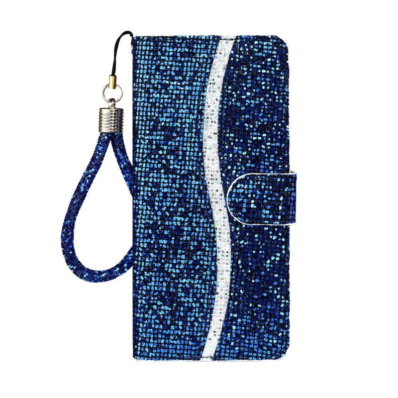 Lederhüllen Für Samsung Galaxy Note 20 Glitter-kartenhalter