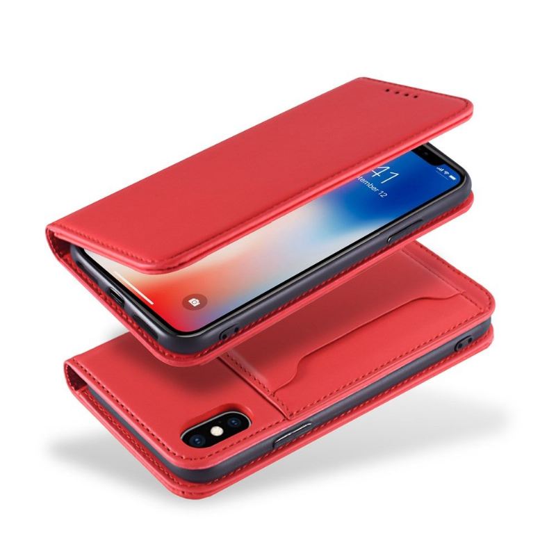 Case Für iPhone X / XS Flip Case Soft-touch