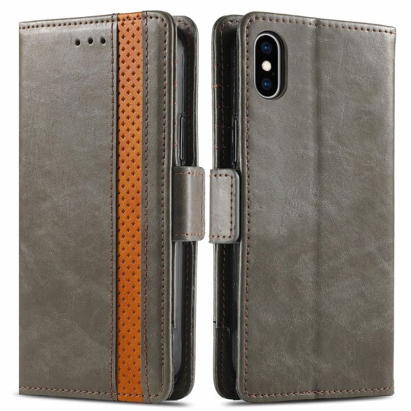 Flip Case Für iPhone X / XS Flip Case Geschäft Umdrehen