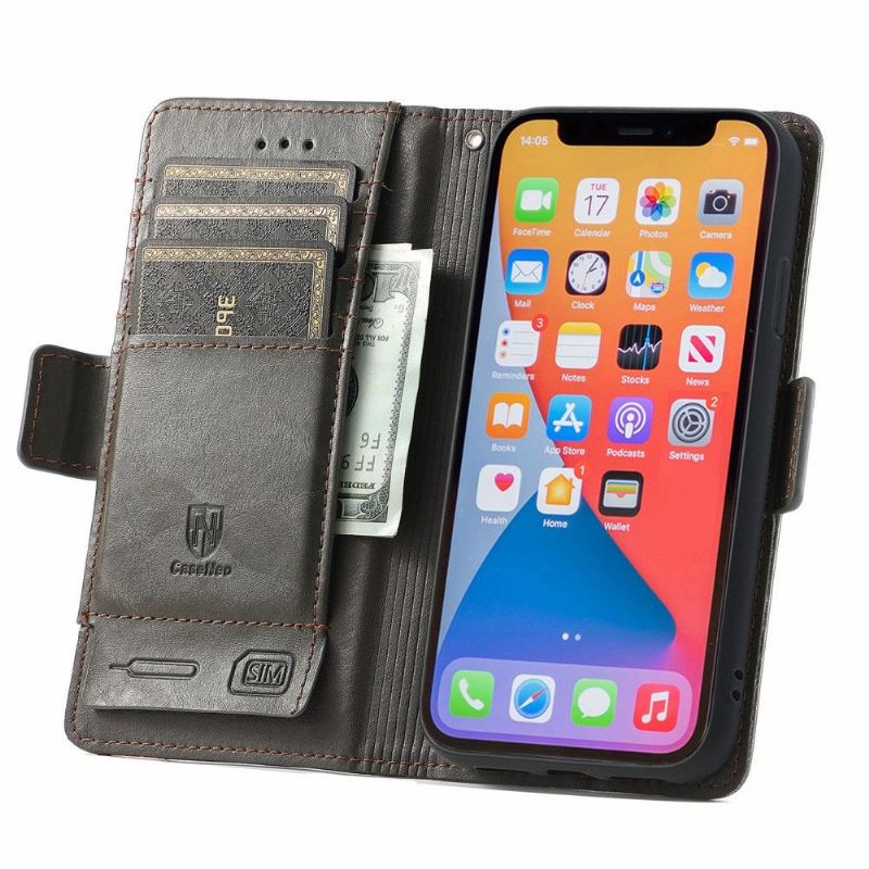 Flip Case Für iPhone X / XS Flip Case Geschäft Umdrehen