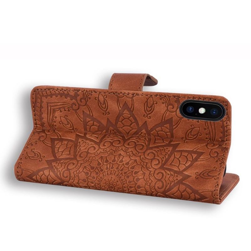 Flip Case Für iPhone X / XS Leïla Fleur Oriental