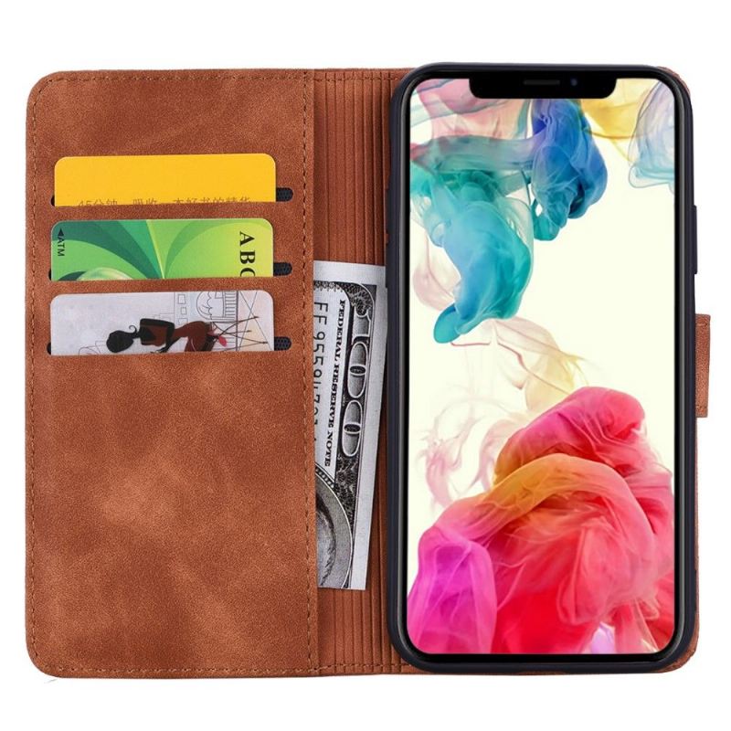 Flip Case Für iPhone X / XS Leïla Fleur Oriental