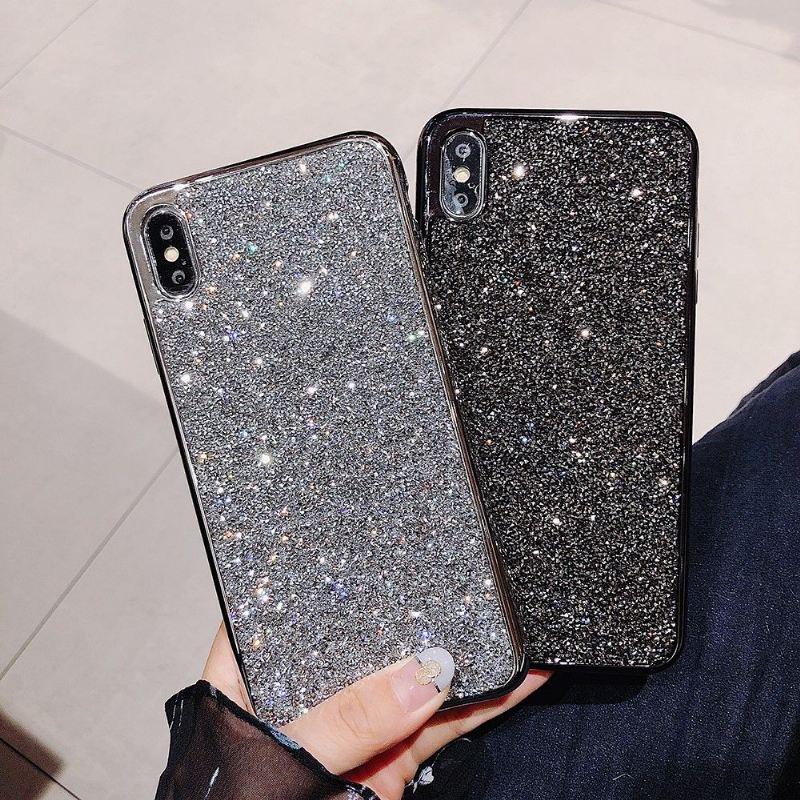 Handyhülle Für iPhone X / XS Glamouröse Pailletten