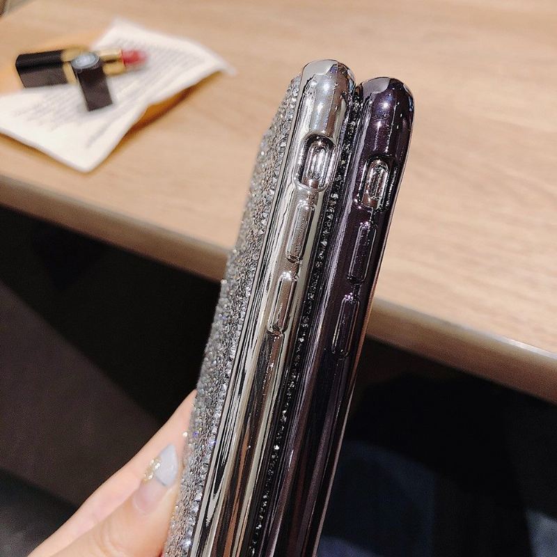 Handyhülle Für iPhone X / XS Glamouröse Pailletten