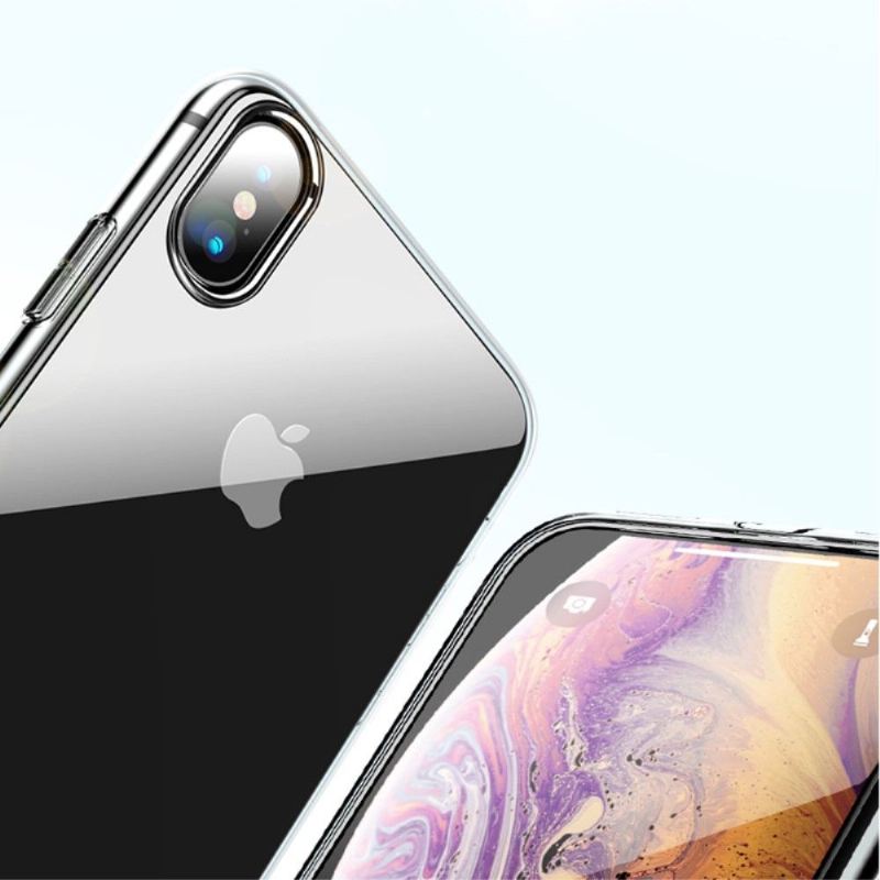 Handyhülle Für iPhone X / XS Transparente X-ebene