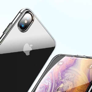 Handyhülle Für iPhone X / XS Transparente X-ebene