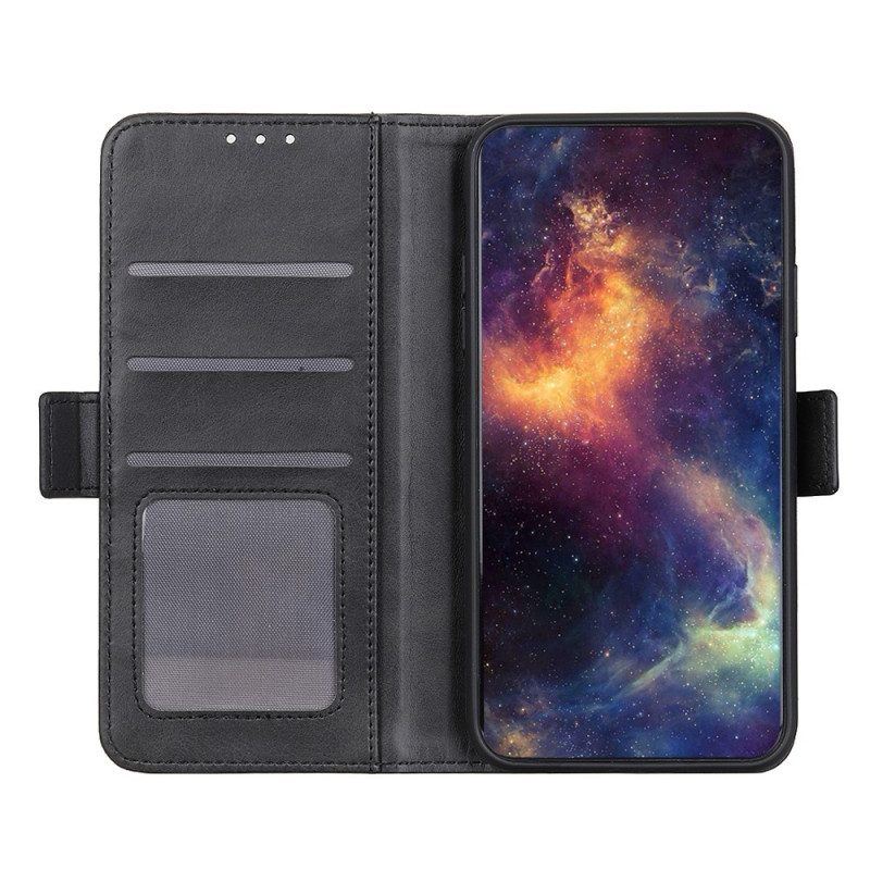 Flip Case Für Vivo Y76 5G Flip Case Doppelte Klappe