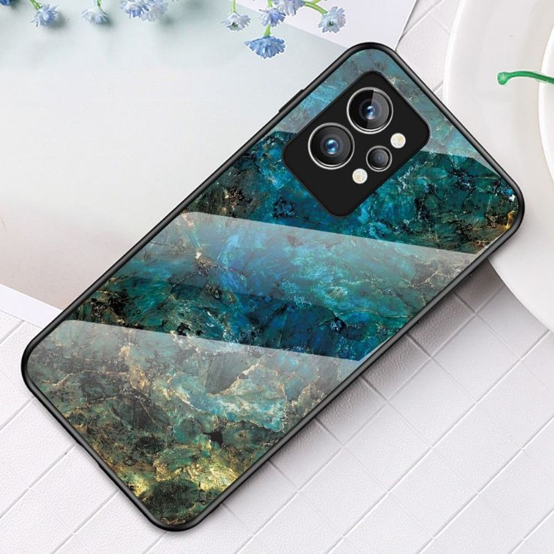 Handyhülle Für Realme GT 2 Pro Ocean Marble Glasrückseite