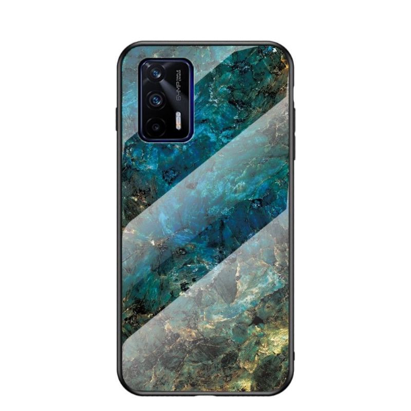 Handyhülle Für Realme GT 5G Ocean Marble Glasrückseite