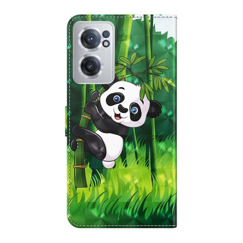 Flip Case Für OnePlus Nord CE 2 5G Comic-panda