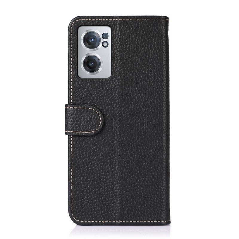 Flip Case Für OnePlus Nord CE 2 5G Khazneh-leder