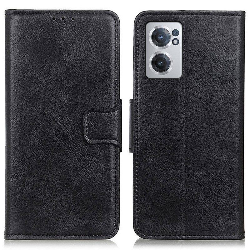 Flip Case Für OnePlus Nord CE 2 5G Kunstleder-chic