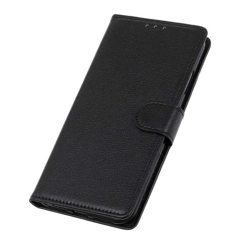 Flip Case Für OnePlus Nord CE 2 5G Litschi-textur