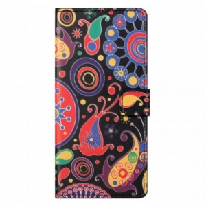 Flip Case Für OnePlus Nord CE 2 5G Psychedelisch