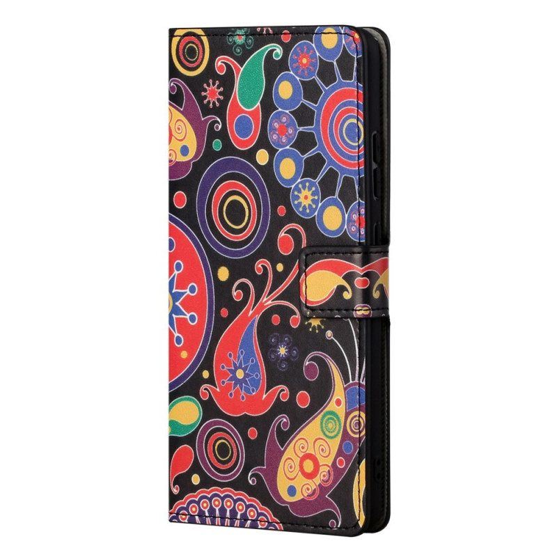 Flip Case Für OnePlus Nord CE 2 5G Psychedelisch