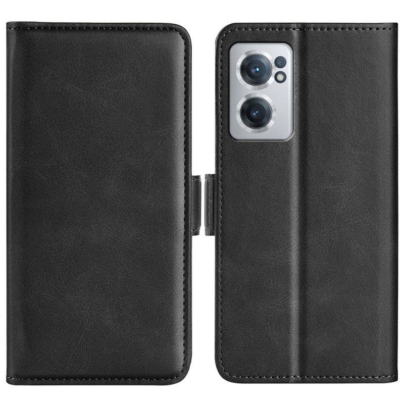 Flip Case Für OnePlus Nord CE 2 5G Weiches Kunstleder