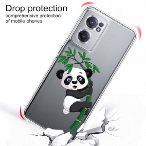 Handyhülle Für OnePlus Nord CE 2 5G Panda Auf Bambus