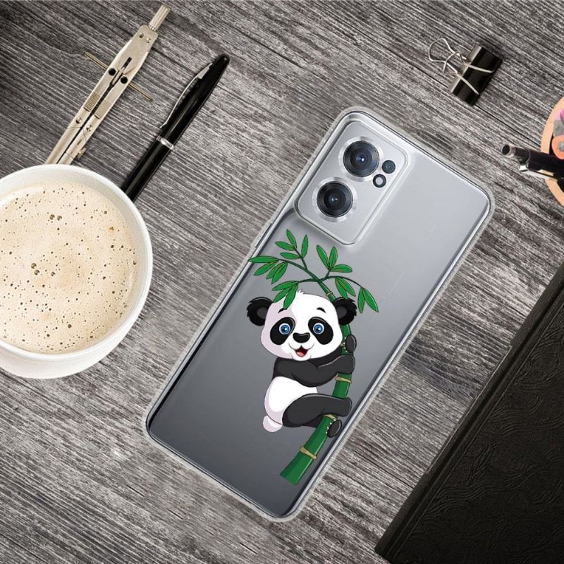 Handyhülle Für OnePlus Nord CE 2 5G Panda Auf Bambus