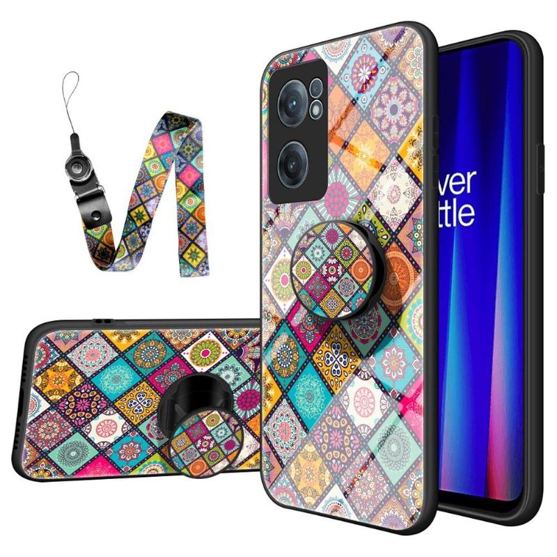 Handyhülle Für OnePlus Nord CE 2 5G Schutzhülle Mandala-kaleidoskop Mit Ständer