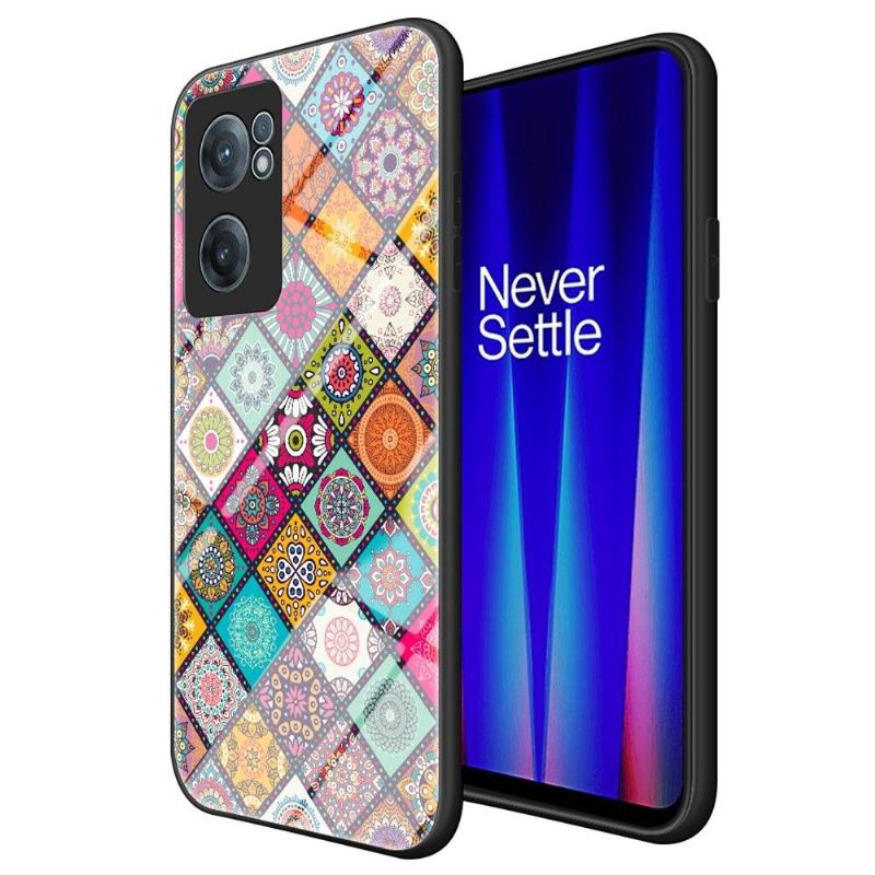 Handyhülle Für OnePlus Nord CE 2 5G Schutzhülle Mandala-kaleidoskop Mit Ständer