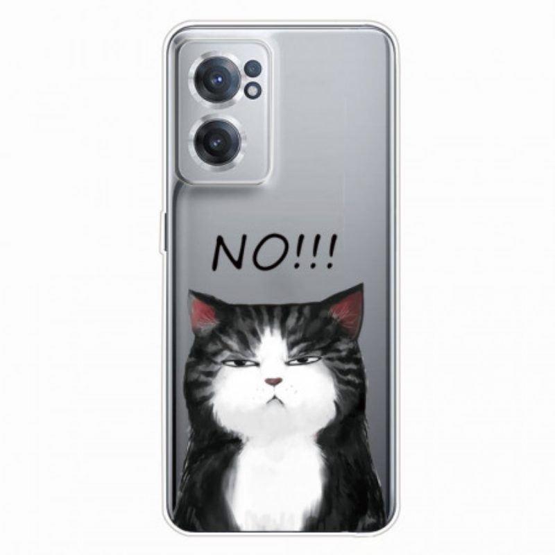 Hülle Für OnePlus Nord CE 2 5G Mürrische Katze