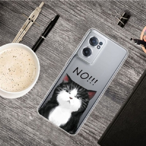 Hülle Für OnePlus Nord CE 2 5G Nein!!! Katze