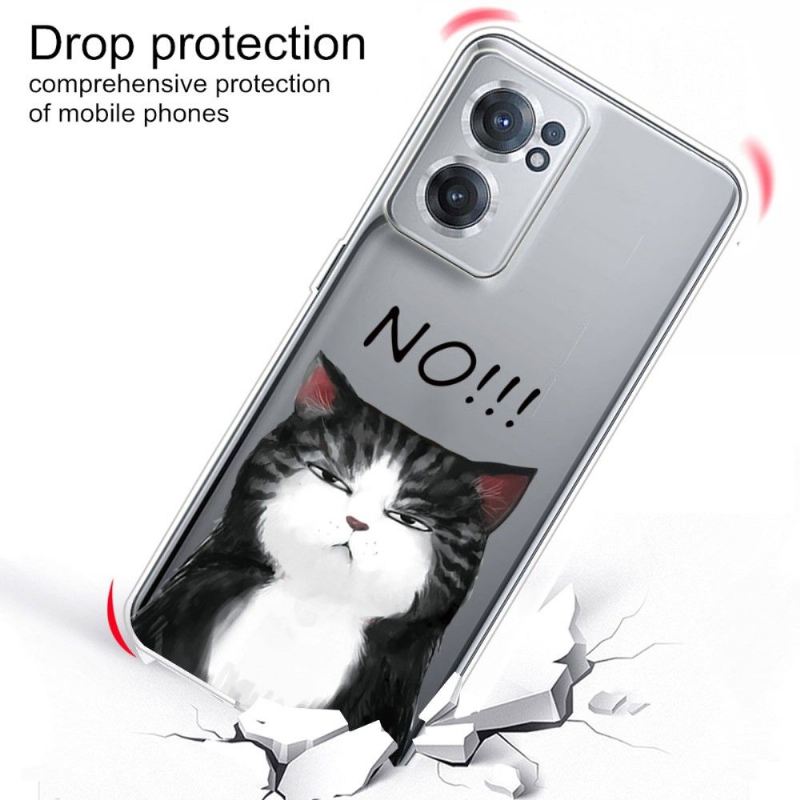 Hülle Für OnePlus Nord CE 2 5G Nein!!! Katze