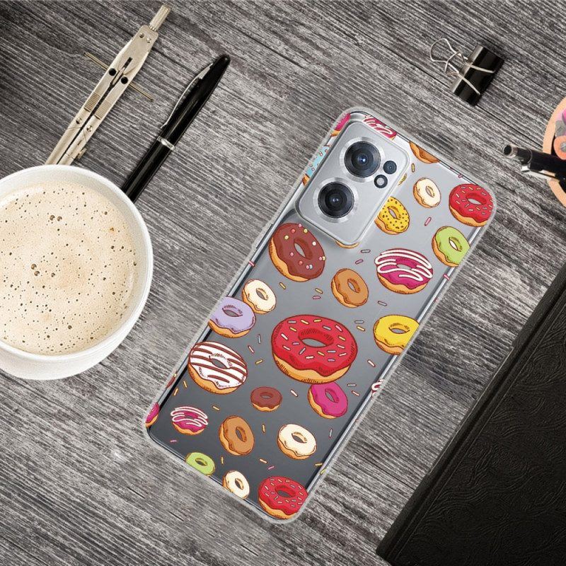 Hülle Für OnePlus Nord CE 2 5G Verrückte Donuts