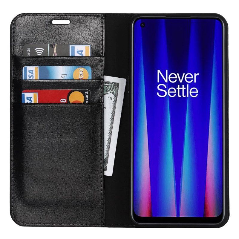 Schutzhülle Für OnePlus Nord CE 2 5G Flip Case Echtes Leder