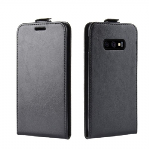 Case Für Samsung Galaxy S10e Flip Case Vertikales Kunstleder