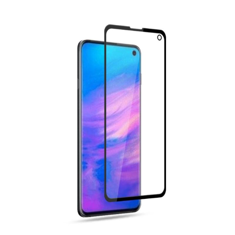 Samsung Galaxy S10E - Displayschutzfolie Aus Gehärtetem Glas In Voller Größe - Schwarz