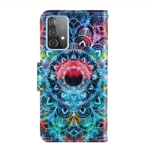 Flip Case Für Samsung Galaxy A52 5G / A52 4G / A52s 5G Buntes Mandala