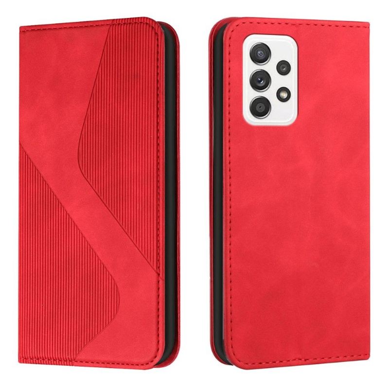 Flip Case Für Samsung Galaxy A52 5G / A52 4G / A52s 5G Geschäft In S-form