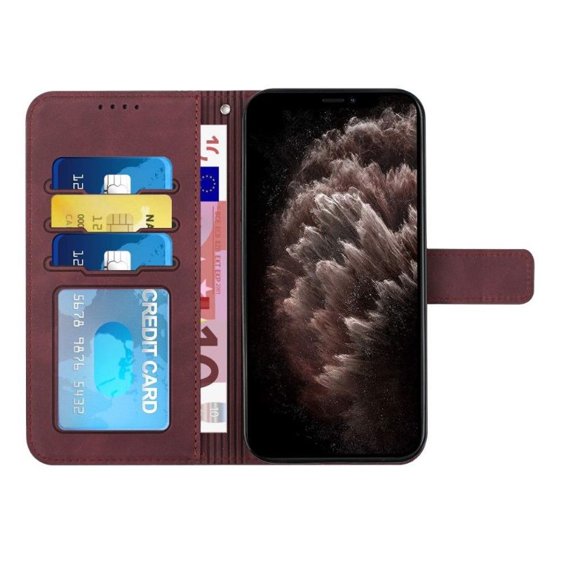 Flip Case Für Samsung Galaxy A52 5G / A52 4G / A52s 5G Lachfältchen