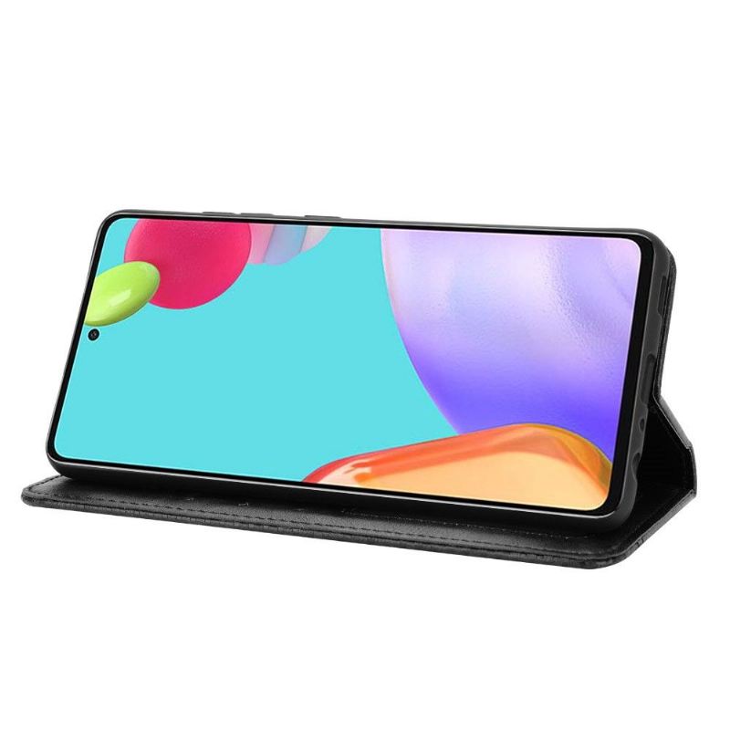 Flip Case Für Samsung Galaxy A52 5G / A52 4G / A52s 5G Leder Im Cirénius-stil