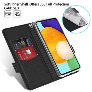 Flip Case Für Samsung Galaxy A52 5G / A52 4G / A52s 5G Leder Im Victoria-stil