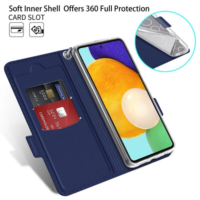 Flip Case Für Samsung Galaxy A52 5G / A52 4G / A52s 5G Leder Im Victoria-stil