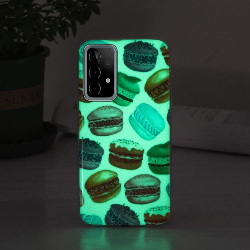 Hülle Für Samsung Galaxy A52 5G / A52 4G / A52s 5G Fluoreszierende Macarons