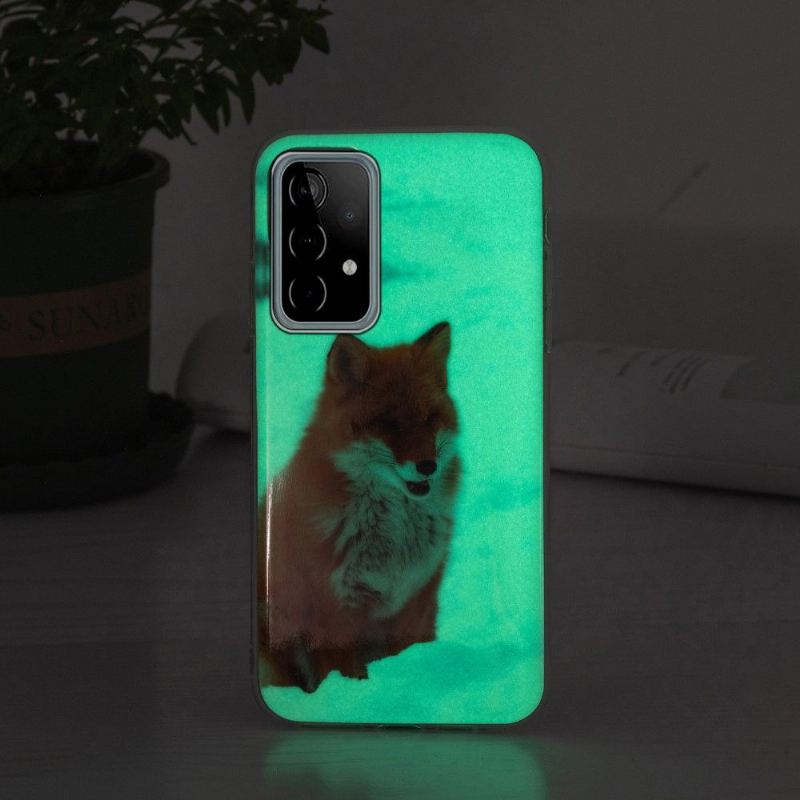 Hülle Für Samsung Galaxy A52 5G / A52 4G / A52s 5G Fluoreszierender Rotfuchs