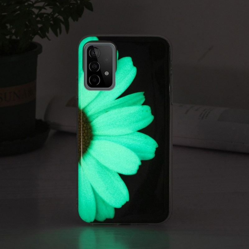 Hülle Für Samsung Galaxy A52 5G / A52 4G / A52s 5G Fluoreszierendes Gänseblümchen