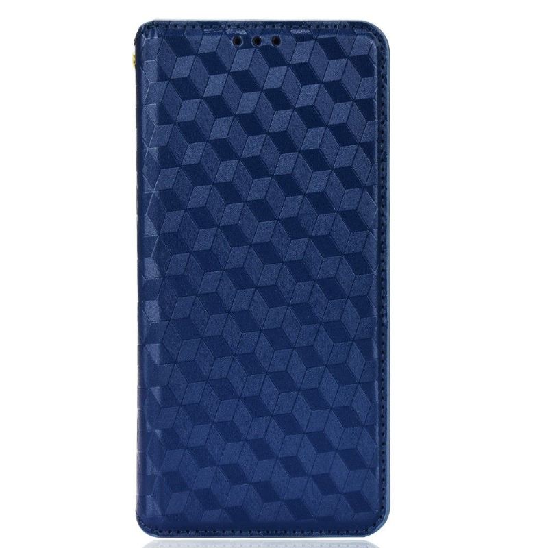 Lederhüllen Für Samsung Galaxy A52 5G / A52 4G / A52s 5G Anti-Sturz Flip Case Konstruktionsgeometrie