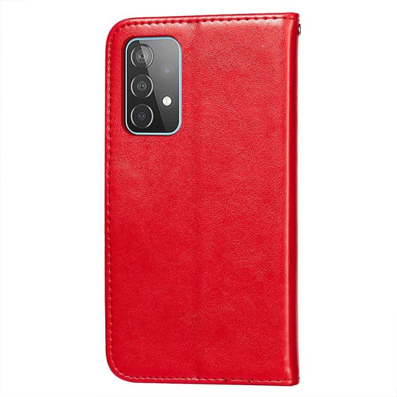 Lederhüllen Für Samsung Galaxy A52 5G / A52 4G / A52s 5G Flip Case Klappkartenhalter