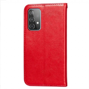 Lederhüllen Für Samsung Galaxy A52 5G / A52 4G / A52s 5G Flip Case Klappkartenhalter