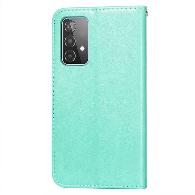 Lederhüllen Für Samsung Galaxy A52 5G / A52 4G / A52s 5G Flip Case Klappkartenhalter