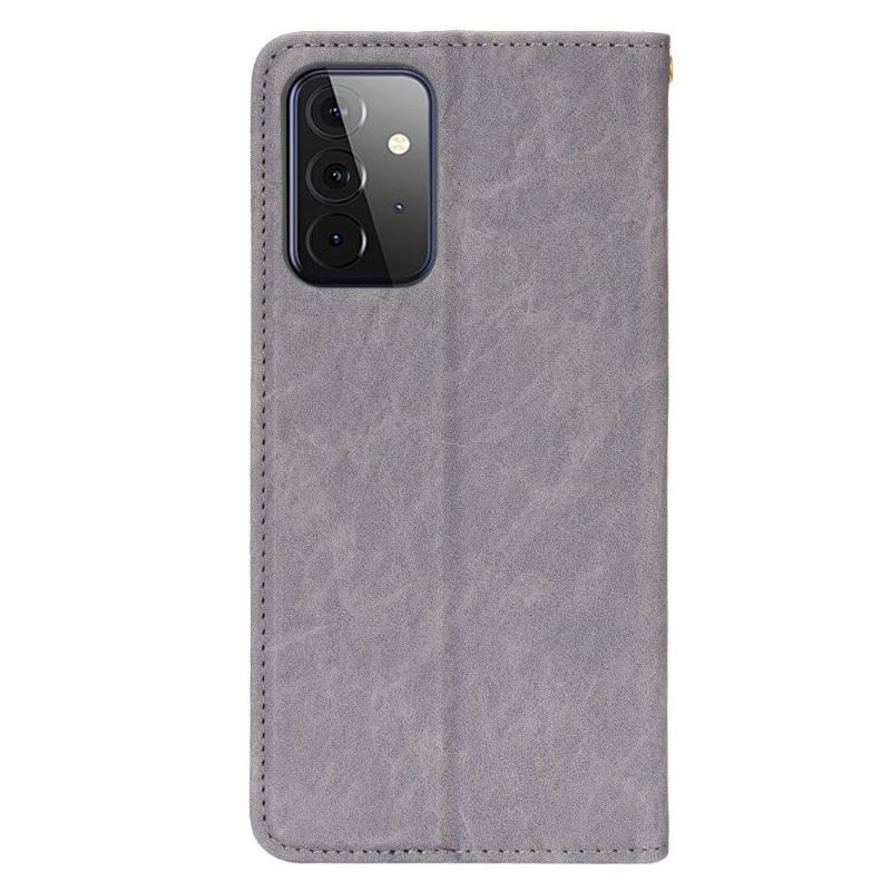 Lederhüllen Für Samsung Galaxy A52 5G / A52 4G / A52s 5G Flip Case Retro Kunstleder