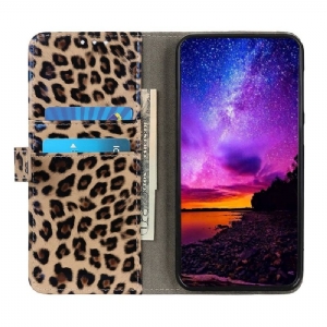 Lederhüllen Für Samsung Galaxy A52 5G / A52 4G / A52s 5G Kunstleder Im Leoparden-stil